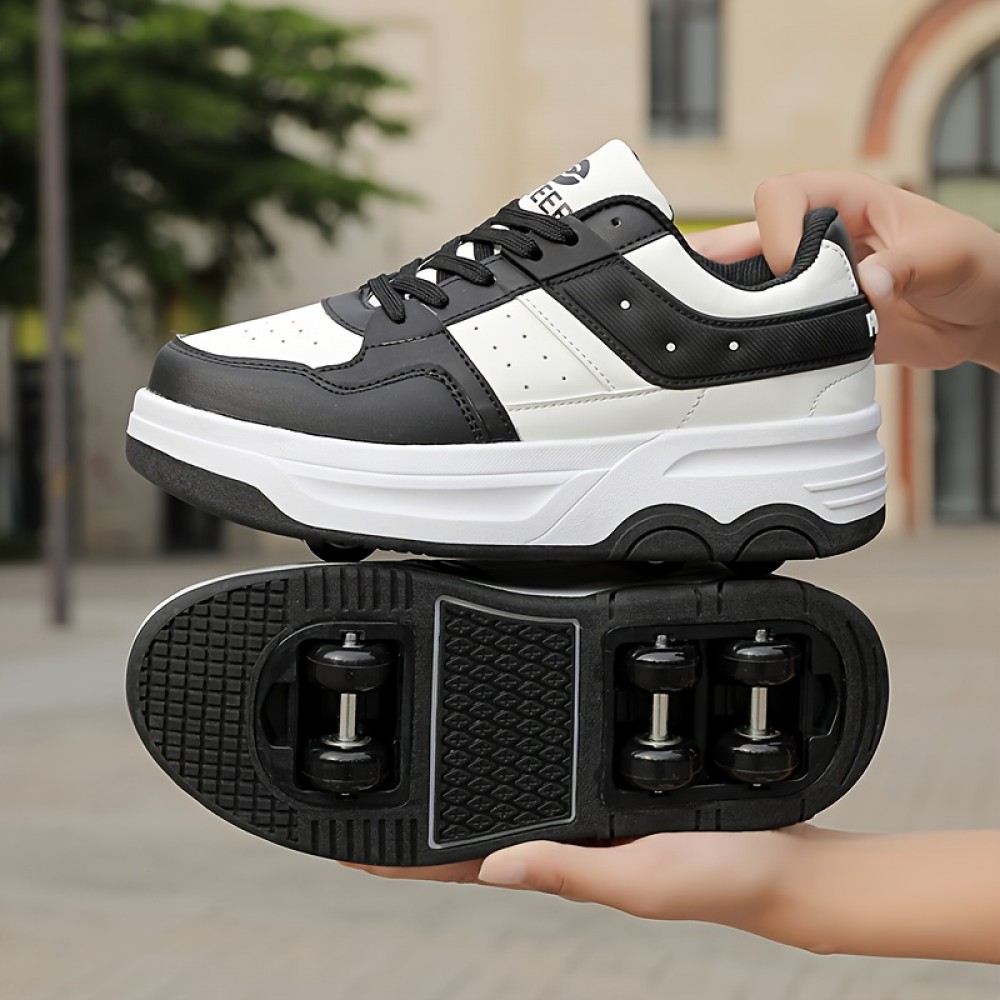 Student Shoes, New Trendy, Featuring Detachable Roller Skate Wheels, Fashionable Shoes for Women