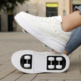 Student Shoes, New Trendy, Featuring Detachable Roller Skate Wheels, Fashionable Shoes for Women