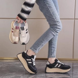 Women Chunky Sole Tennis Shoes, Height Increasing Platform Sneakers, Slender Look Dad Shoes Fashion, New Spring Casual Shoes