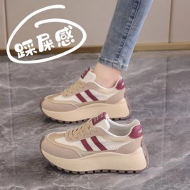 Women Chunky Sole Tennis Shoes, Height Increasing Platform Sneakers, Slender Look Dad Shoes Fashion, New Spring Casual Shoes