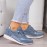 Spring and Autumn New Fashion Korean Style Wedge Shoes for Women | Lightweight PU Upper, Breathable and Soft, Suitable for All Seasons, Perfect for Parties and Daily Wear, Versatile Casual Shoes, Lace-up Closure, Solid Color, Low Top