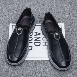 New Autumn Men'S Shoes, Stylish And Trendy Casual Footwear, Comfortable And Versatile Slip-On Shoes