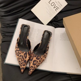 Women'S Low-Heeled Pointed-Toe Mules & Kitten Heels - PU Cover Upper, Irregular Heel with TPU Cushioned Insole & Arch Support, Round Toe Closure - Casual to Semi-Formal Shoes in, Pink, Brown, - Hand Washable Rubber Sole for All-Day