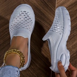 Women's Lightweight Running Shoes - Non-Slip Sole, Breathable Athletic Sneakers for Gym, Jogging, Everyday - Soft Cushioned Midsole - White Sports Shoes (Available in Red, Black, - European Design) - Ideal for Moms & Women