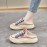 Half-Slip Women'S Shoes | Closed-Toe Backless Lazy Shoes Summer Women'S Sneakers | EVA Material, Solid Color, Platform Heel, Women Shoes