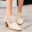 Women's Elegant Chunky Wedge Mule Boots - Slip-On Pointed Toe Dress Booties with Buckle Accent, Chunky Heel, Upper &, Machine Washable for Fall, Casual to Dressy Outfits
