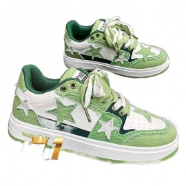 Men's Spring New Low-Top Sneakers - Sole & Microfiber, Lace-Up Round Toe Minimalist Design, Breathable Fabric Upper Suitable for Casual, Office, Casual Attire - Versatile Low-Cut Shoes for Urban Style