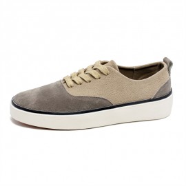 Men's Korean-Style Skate Shoes - Breathable Low-Top Sneakers with Soft Sole & Cushioning, Wear-Resistant Skateable Teeners for - Urban Style (Casual Skateboarding Shoes)