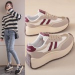 Women Chunky Sole Tennis Shoes, Height Increasing Platform Sneakers, Slender Look Dad Shoes Fashion, New Spring Casual Shoes