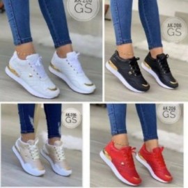 Women' Large Size Breathable Low-Top Sneakers - Size Sneakers with Cushioned PVC Sole, - Casual Walking & Sports Sneakers (Spring Summer New Color Block) | Hand Washable Fabric Upper &