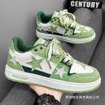 Men's Spring New Low-Top Sneakers - Sole & Microfiber, Lace-Up Round Toe Minimalist Design, Breathable Fabric Upper Suitable for Casual, Office, Casual Attire - Versatile Low-Cut Shoes for Urban Style